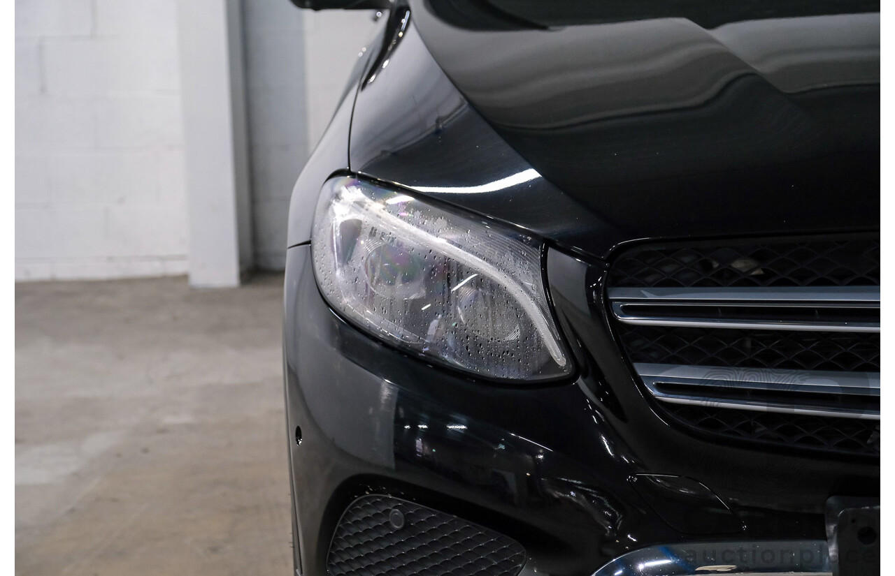 03/2016 Mercedes-Benz GLC 220d AWD 253 4d Wagon Obisidian Black Turbo Diesel 2.1L