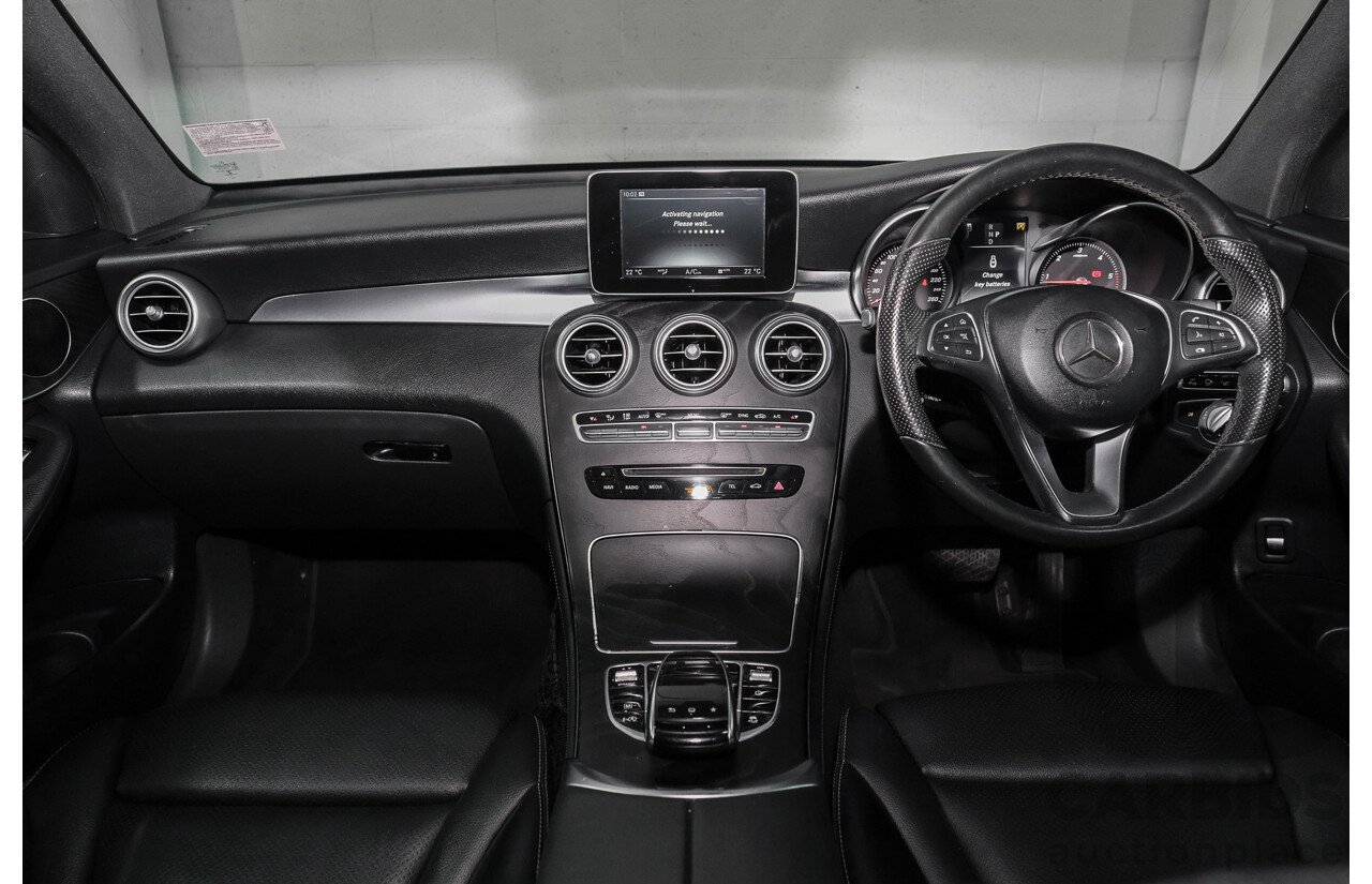03/2016 Mercedes-Benz GLC 220d AWD 253 4d Wagon Obisidian Black Turbo Diesel 2.1L