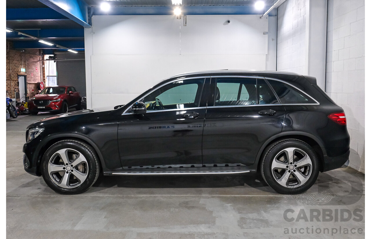 03/2016 Mercedes-Benz GLC 220d AWD 253 4d Wagon Obisidian Black Turbo Diesel 2.1L