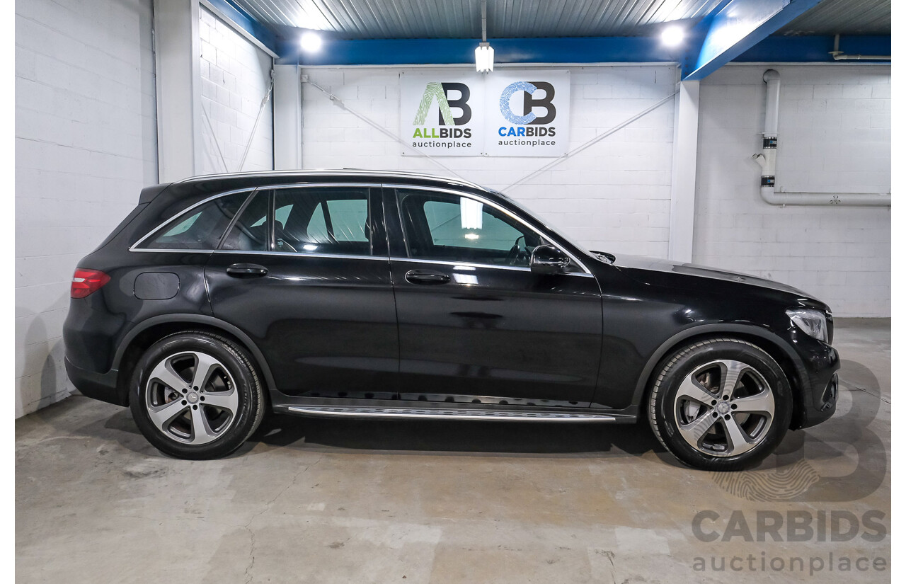 03/2016 Mercedes-Benz GLC 220d AWD 253 4d Wagon Obisidian Black Turbo Diesel 2.1L
