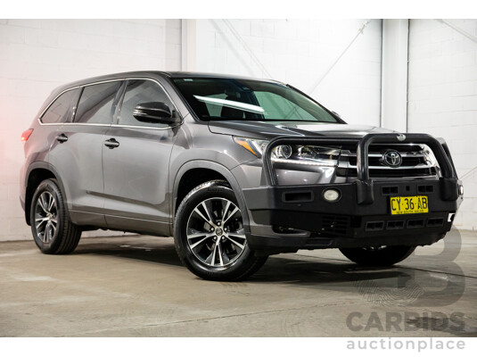01/2020 Toyota Kluger GX GSU50R 4d Wagon Grey V6 3.5L