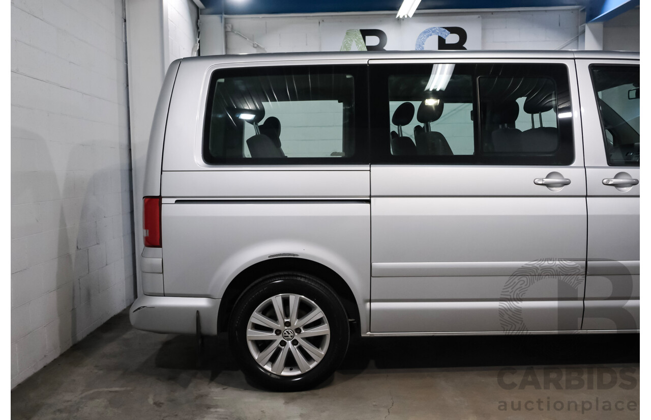 11/2013 Volkswagen Multivan Comfortline TDI340 T5 MY13 4D Wagon Reflex Silver Metallic Turbo Diesel 2.0L