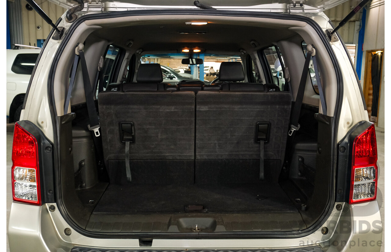 01/2011 Nissan Pathfinder ST-L (4x4) R51 Series 4 4d Wagon Gold Turbo diesel 2.5L
