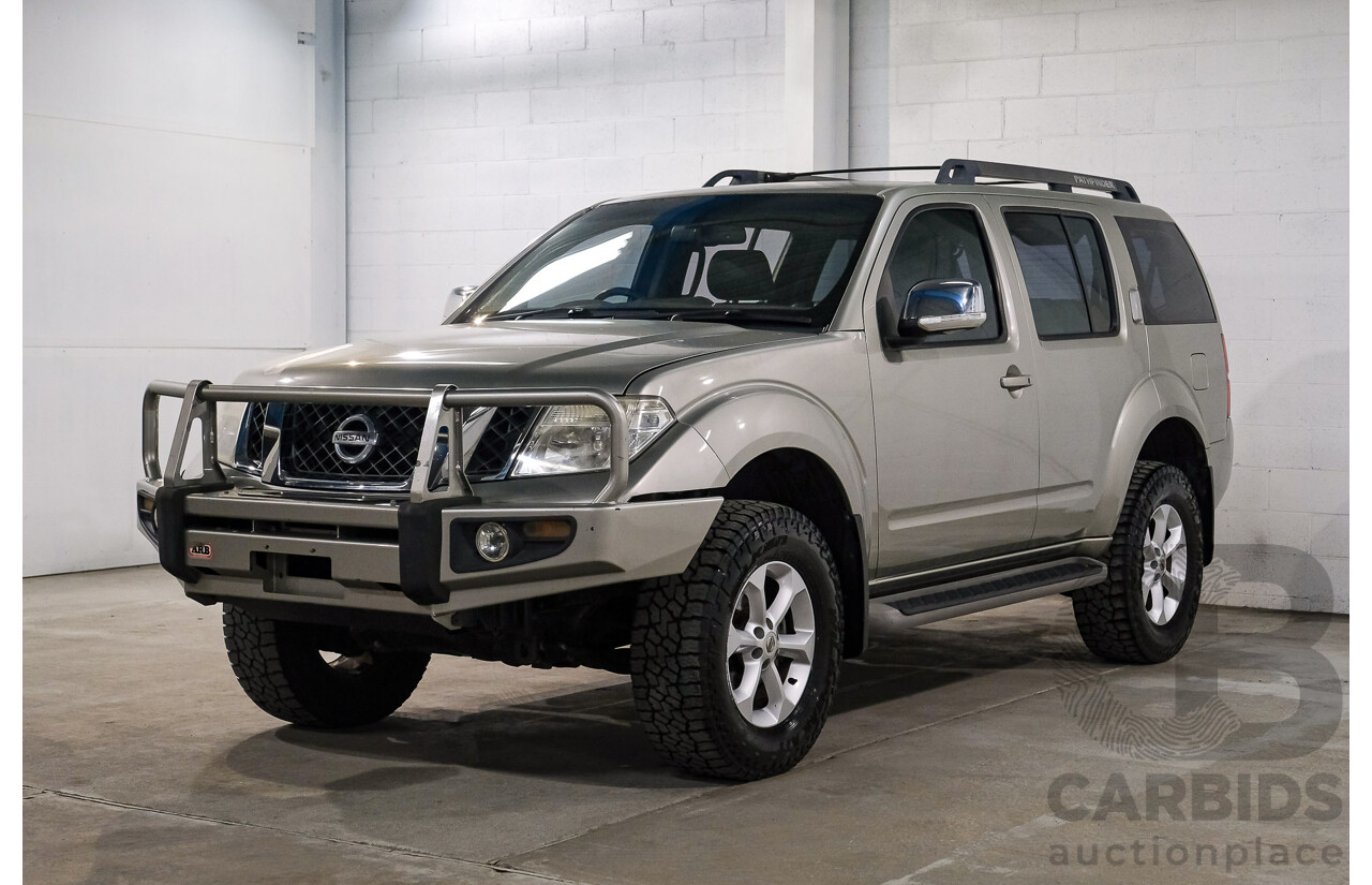 01/2011 Nissan Pathfinder ST-L (4x4) R51 Series 4 4d Wagon Gold Turbo diesel 2.5L
