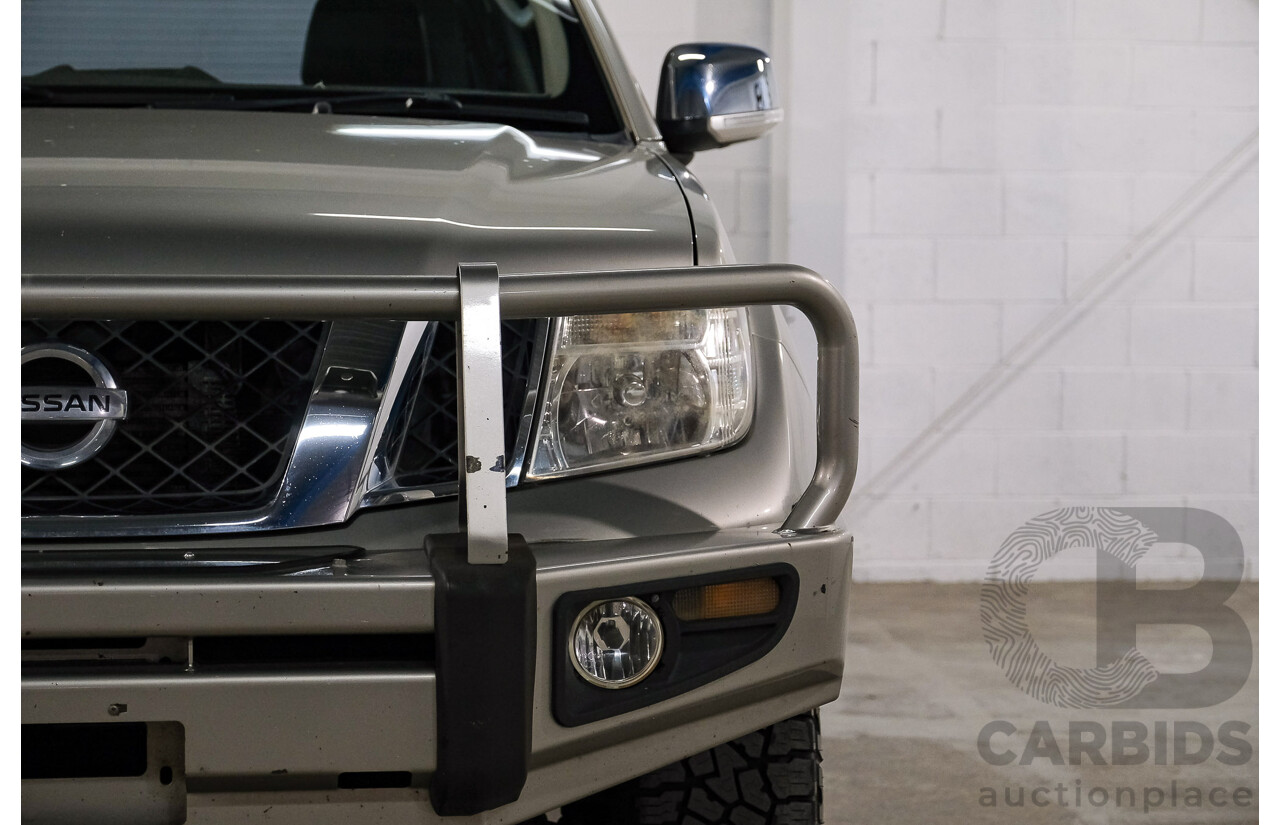 01/2011 Nissan Pathfinder ST-L (4x4) R51 Series 4 4d Wagon Gold Turbo diesel 2.5L
