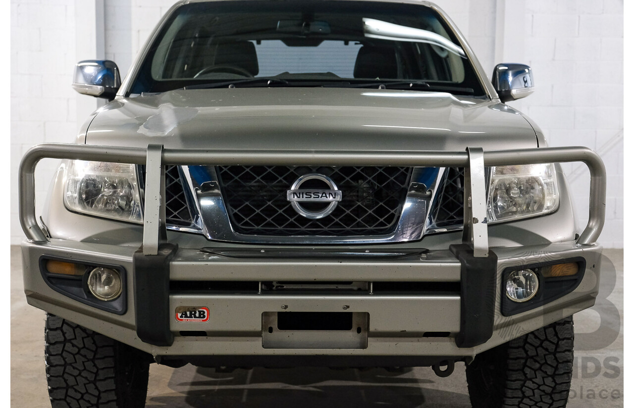 01/2011 Nissan Pathfinder ST-L (4x4) R51 Series 4 4d Wagon Gold Turbo diesel 2.5L