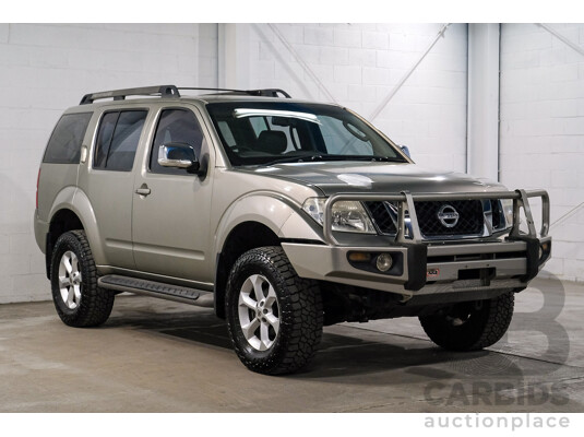 01/2011 Nissan Pathfinder ST-L (4x4) R51 Series 4 4d Wagon Gold Turbo diesel 2.5L
