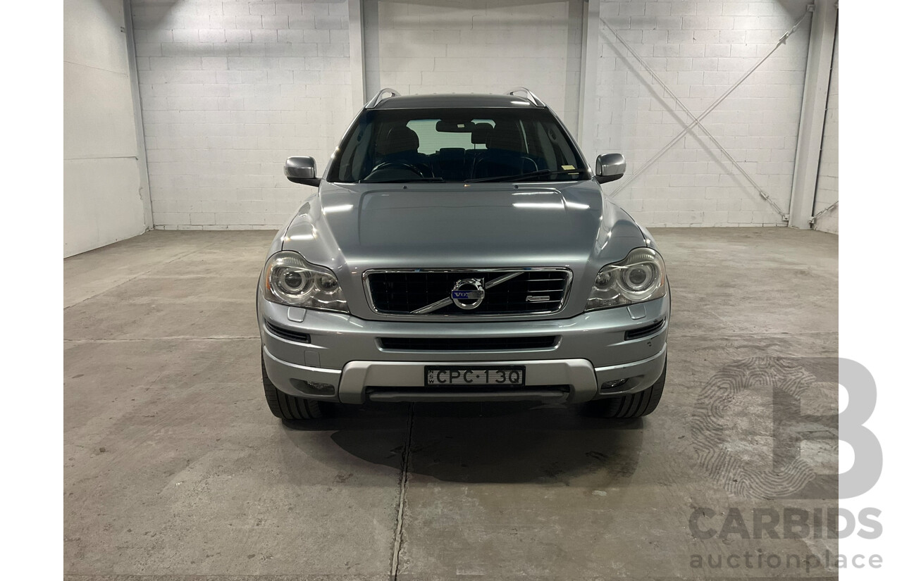 11/2012 Volvo XC90 3.2 R-Design (AWD) MY12 4D Wagon Silver 3.2L - 7 Seater