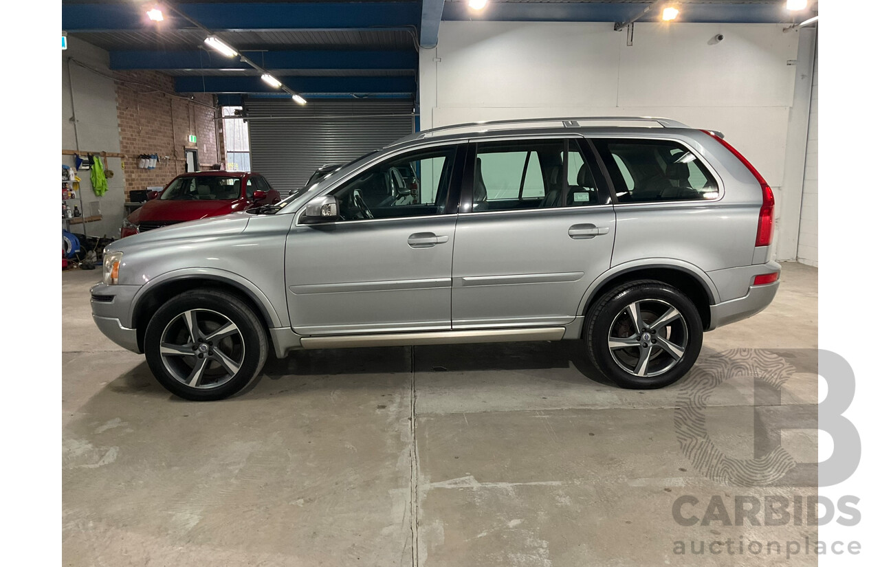 11/2012 Volvo XC90 3.2 R-Design (AWD) MY12 4D Wagon Silver 3.2L - 7 Seater