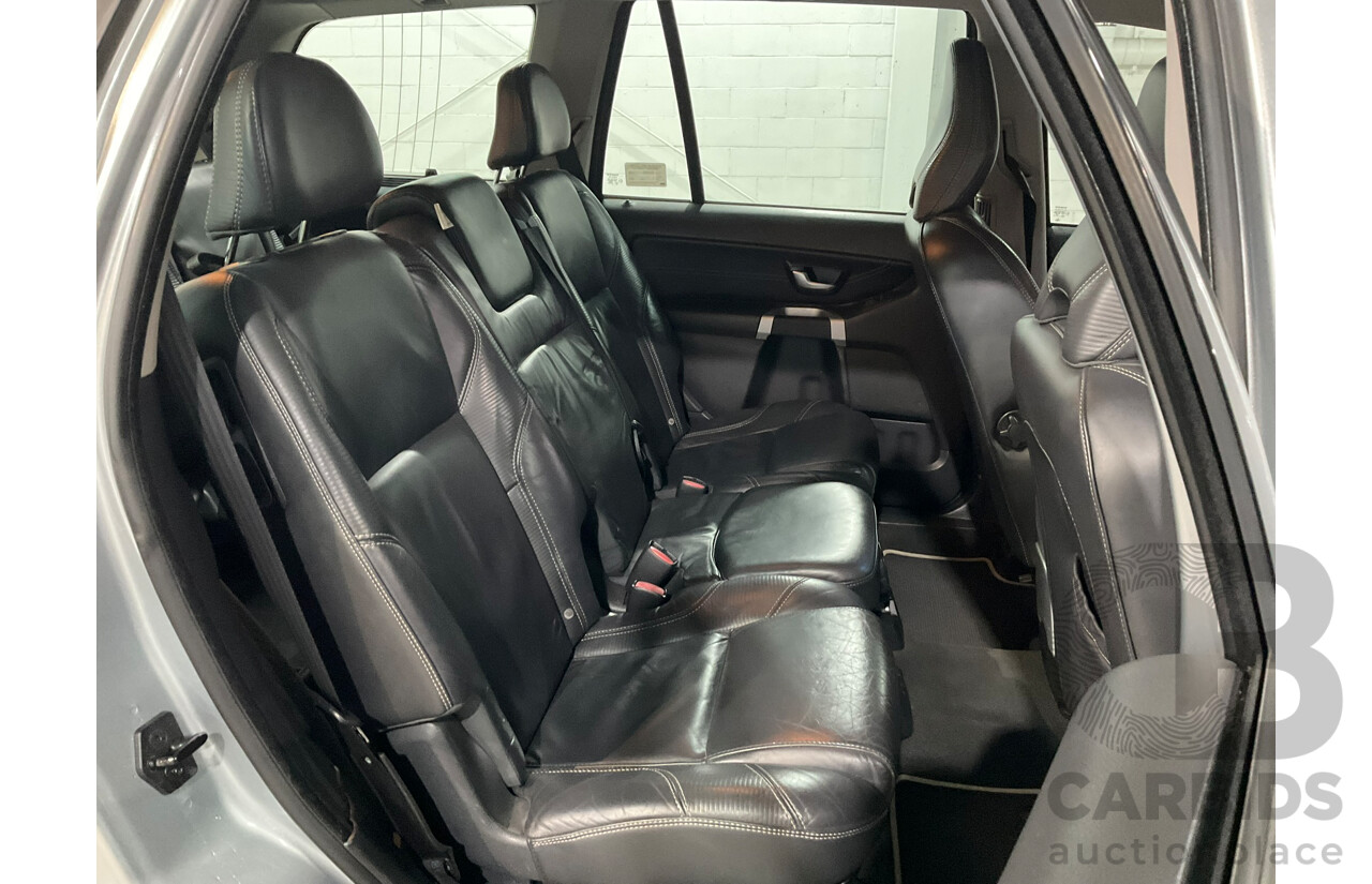 11/2012 Volvo XC90 3.2 R-Design (AWD) MY12 4D Wagon Silver 3.2L - 7 Seater