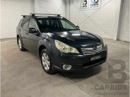 9/2011 Subaru Outback 2.5i (AWD) MY11 4d Wagon Grey 2.5L