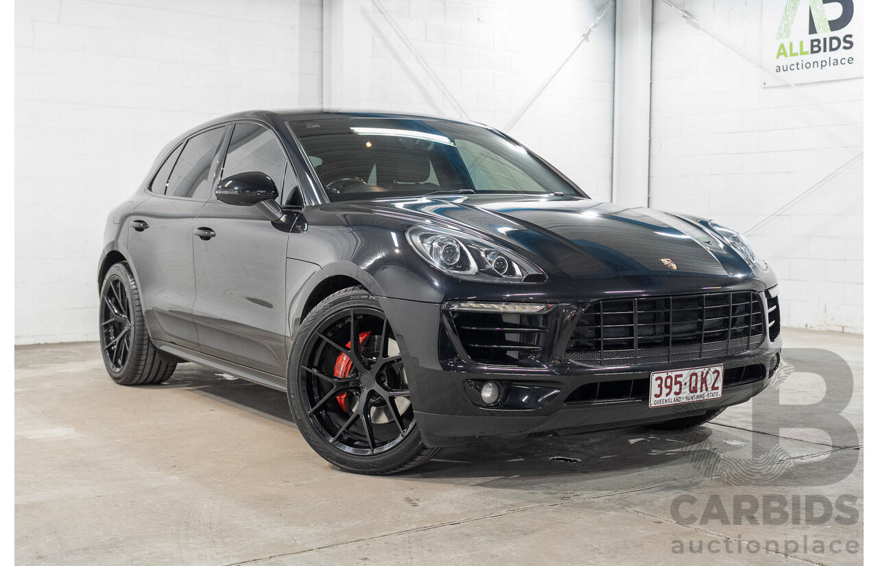 08/2014 Porsche Macan S (AWD) 4d Wagon Black Twin turbo V6 3.0L