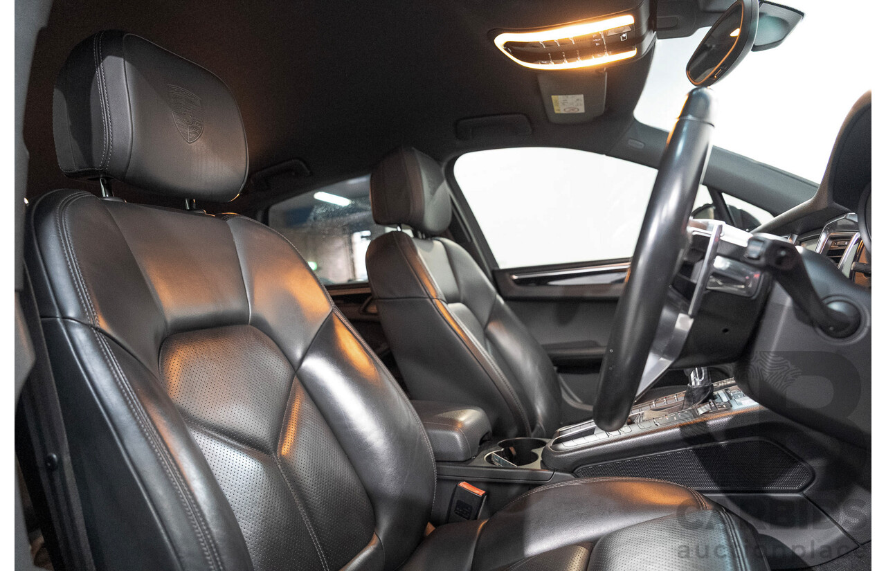 08/2014 Porsche Macan S (AWD) 4d Wagon Black Twin turbo V6 3.0L