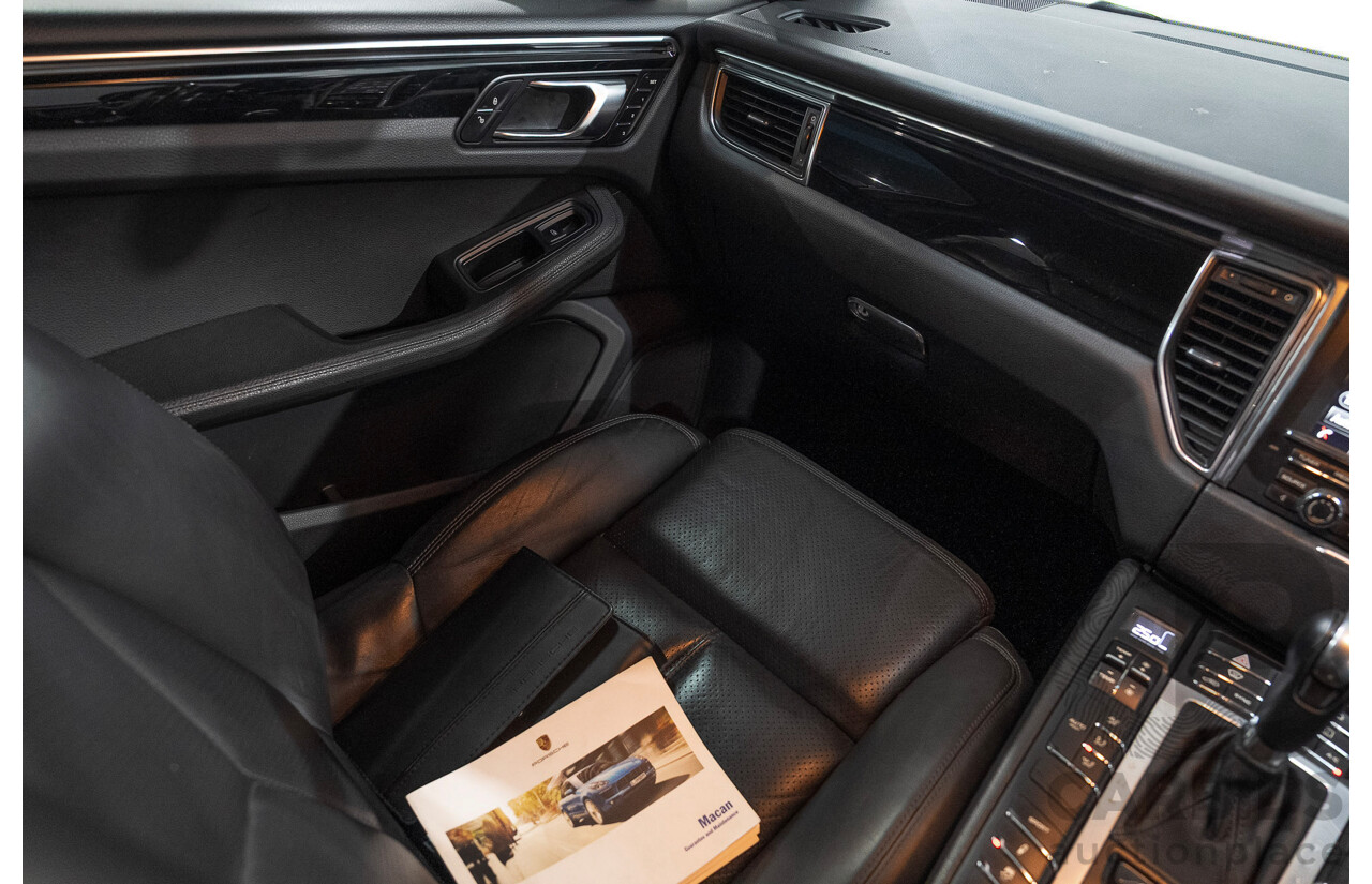 08/2014 Porsche Macan S (AWD) 4d Wagon Black Twin turbo V6 3.0L