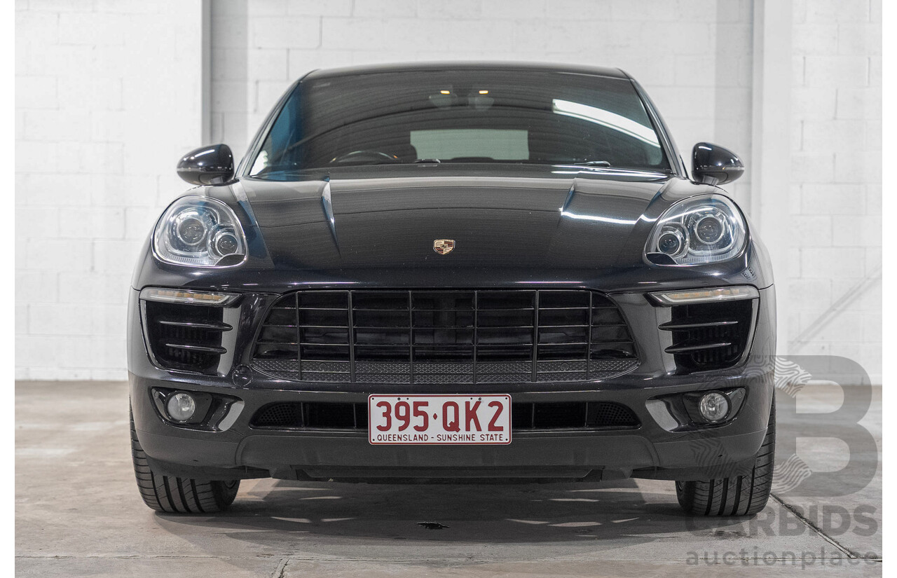 08/2014 Porsche Macan S (AWD) 4d Wagon Black Twin turbo V6 3.0L