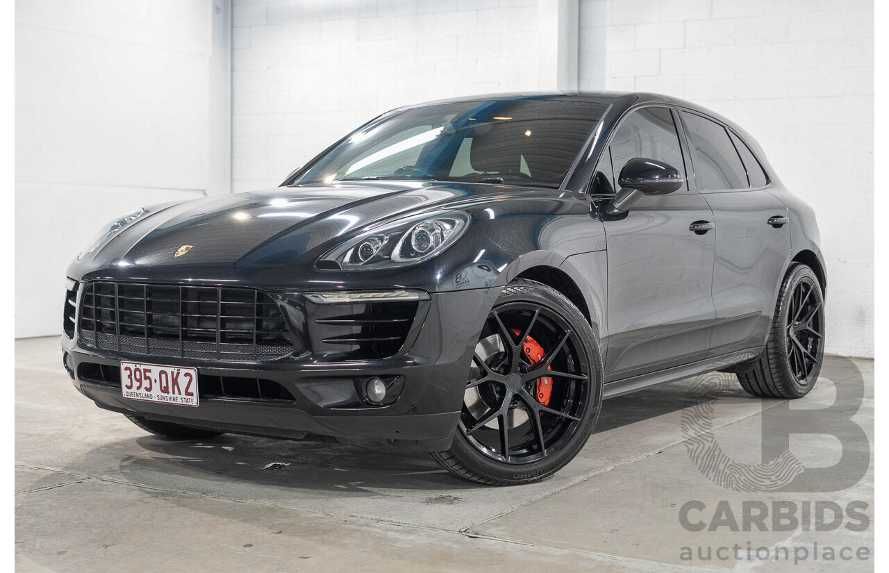 08/2014 Porsche Macan S (AWD) 4d Wagon Black Twin turbo V6 3.0L
