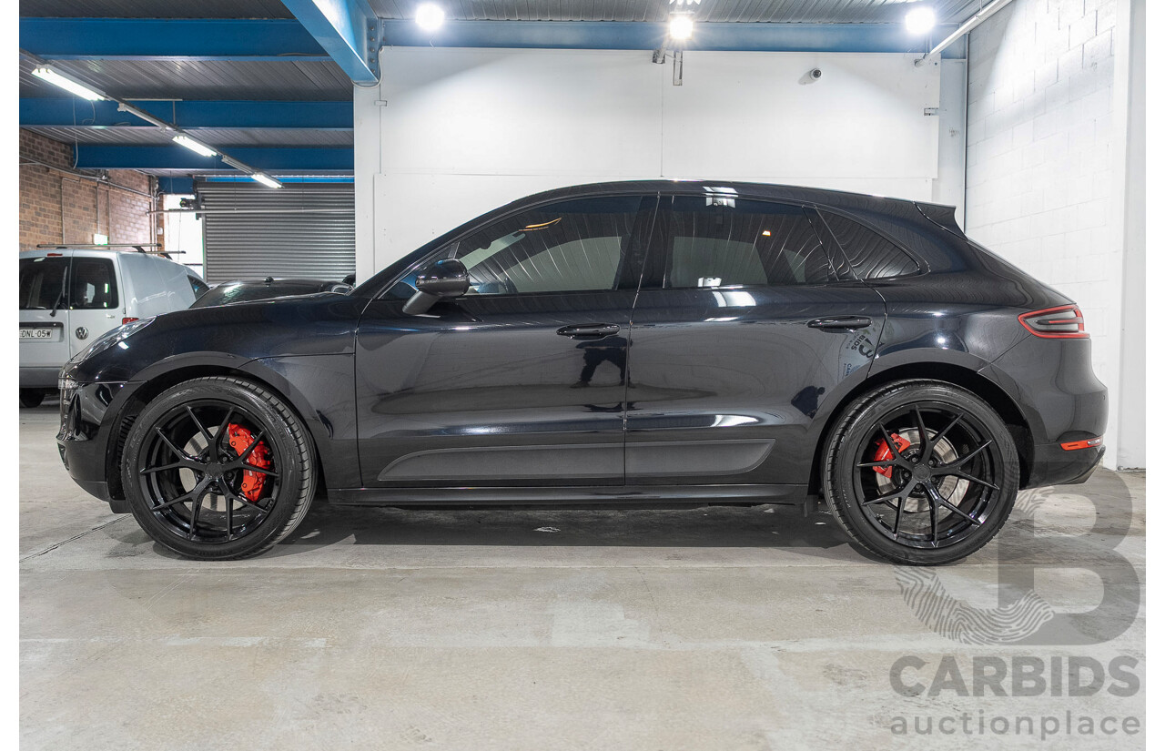 08/2014 Porsche Macan S (AWD) 4d Wagon Black Twin turbo V6 3.0L