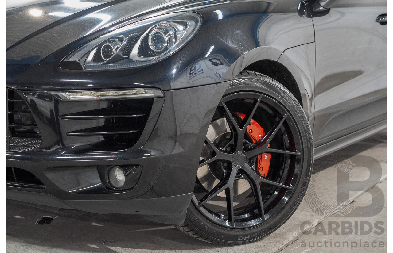08/2014 Porsche Macan S (AWD) 4d Wagon Black Twin turbo V6 3.0L