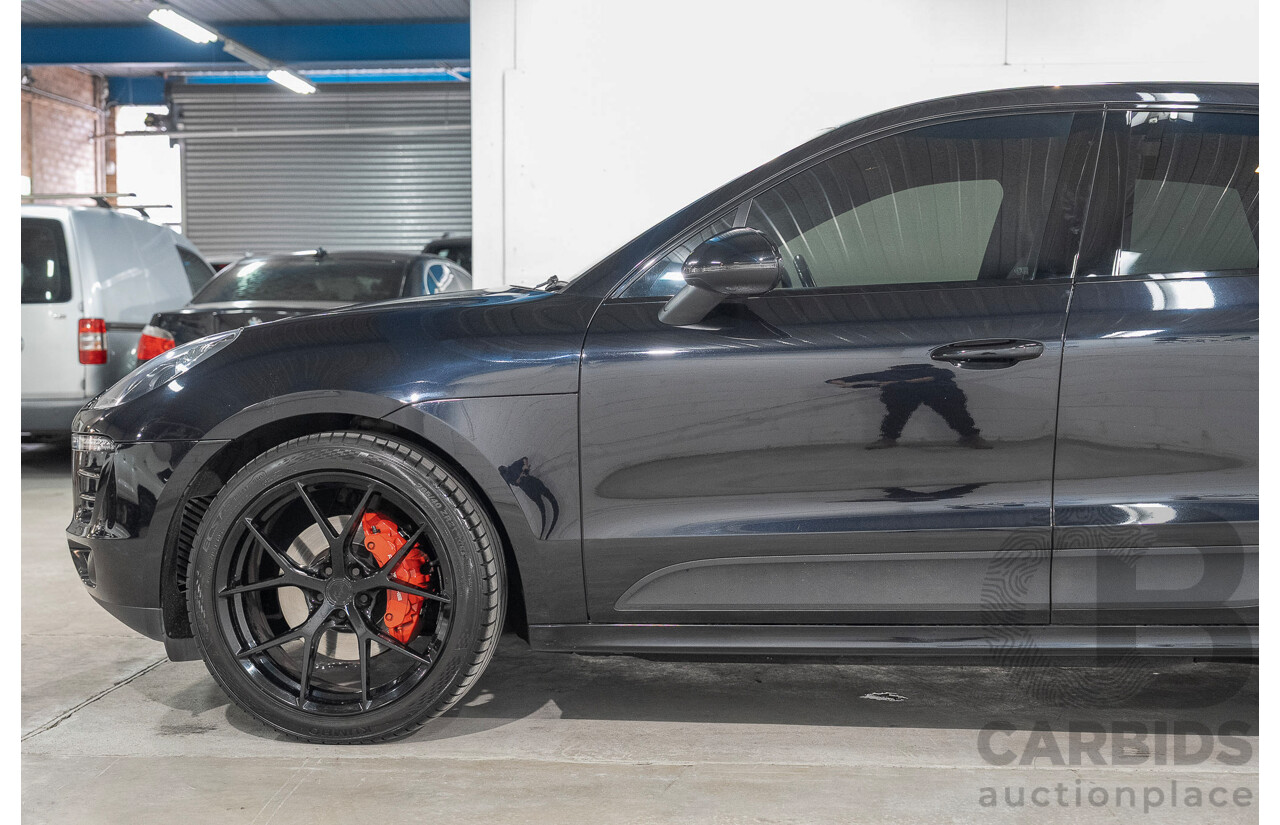 08/2014 Porsche Macan S (AWD) 4d Wagon Black Twin turbo V6 3.0L