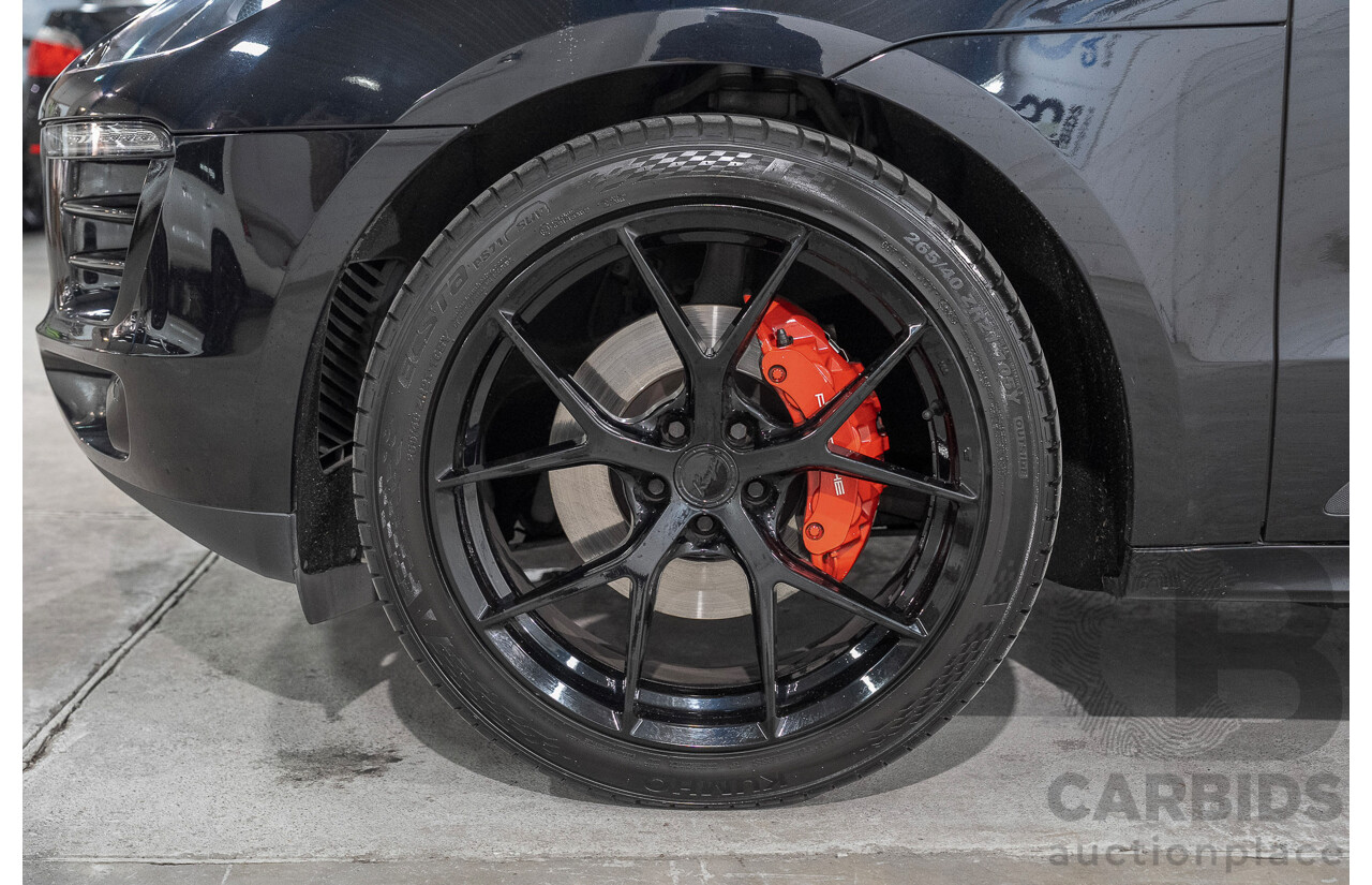 08/2014 Porsche Macan S (AWD) 4d Wagon Black Twin turbo V6 3.0L