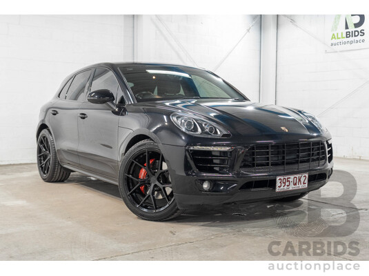 08/2014 Porsche Macan S (AWD) 4d Wagon Black Twin turbo V6 3.0L