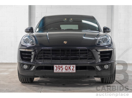 08/2014 Porsche Macan S (AWD) 4d Wagon Black Twin turbo V6 3.0L