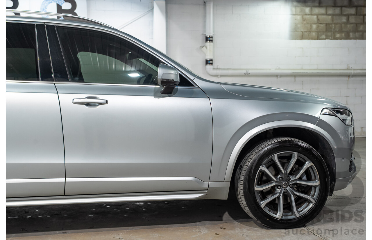 11/2016 Volvo XC90 D5 Momentum (AWD) 256 MY17 4d Wagon Brilliant Silver Turbo Diesel 2.0L