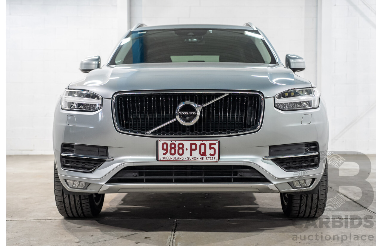 11/2016 Volvo XC90 D5 Momentum (AWD) 256 MY17 4d Wagon Brilliant Silver Turbo Diesel 2.0L