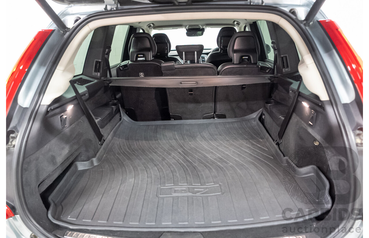 11/2016 Volvo XC90 D5 Momentum (AWD) 256 MY17 4d Wagon Brilliant Silver Turbo Diesel 2.0L