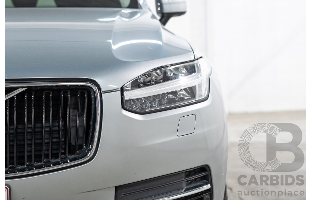 11/2016 Volvo XC90 D5 Momentum (AWD) 256 MY17 4d Wagon Brilliant Silver Turbo Diesel 2.0L