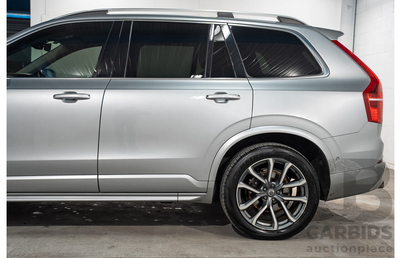 11/2016 Volvo XC90 D5 Momentum (AWD) 256 MY17 4d Wagon Brilliant Silver Turbo Diesel 2.0L