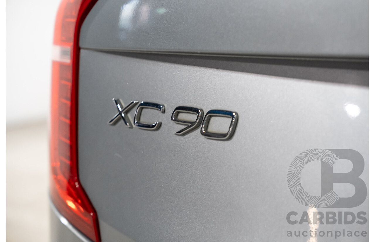 11/2016 Volvo XC90 D5 Momentum (AWD) 256 MY17 4d Wagon Brilliant Silver Turbo Diesel 2.0L