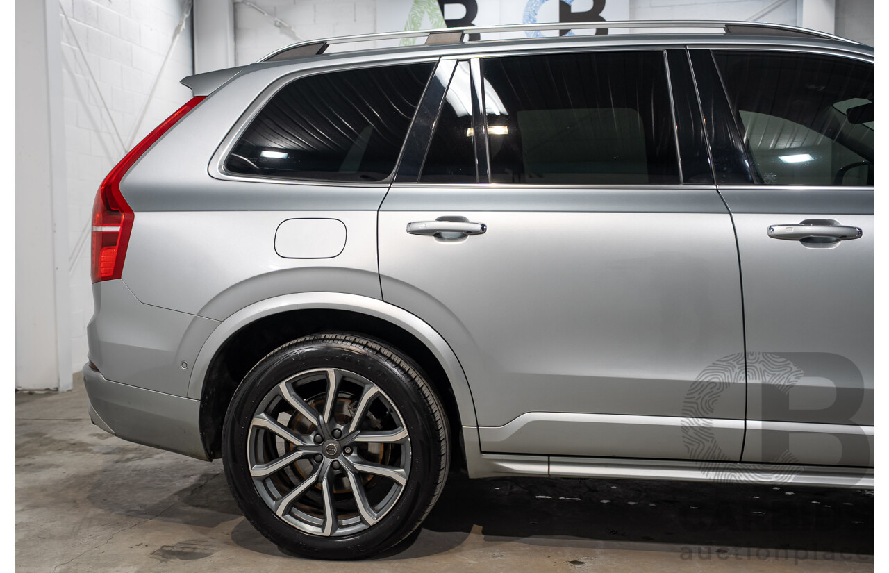11/2016 Volvo XC90 D5 Momentum (AWD) 256 MY17 4d Wagon Brilliant Silver Turbo Diesel 2.0L