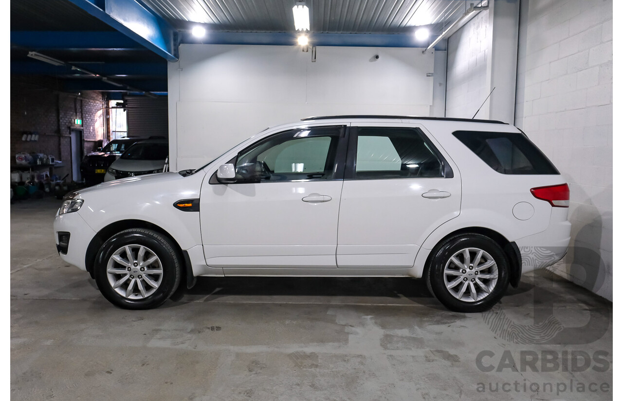 11/2014 Ford Territory TX SZ MK2 4D Wagon White 4.0L