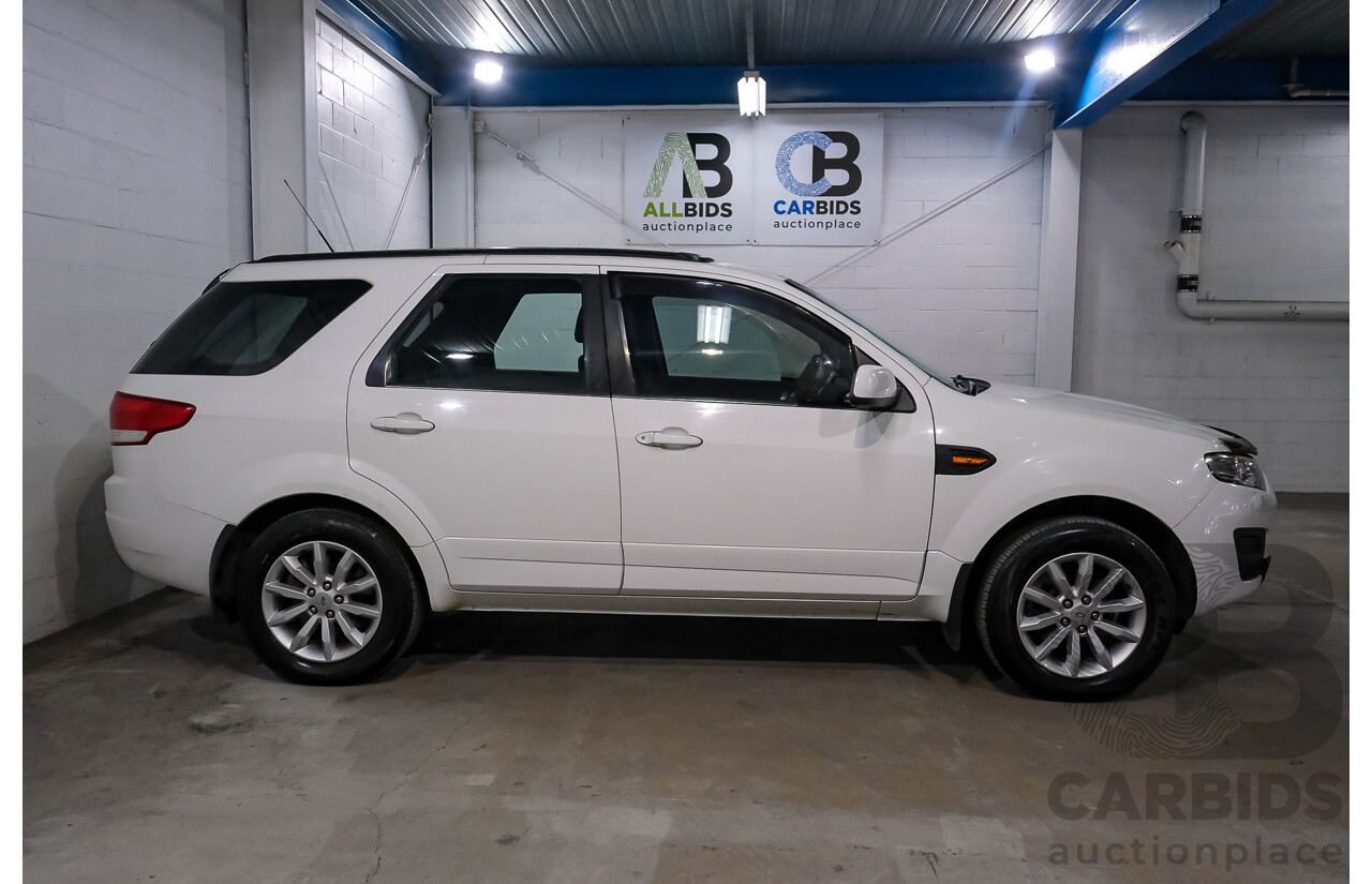 11/2014 Ford Territory TX SZ MK2 4D Wagon White 4.0L