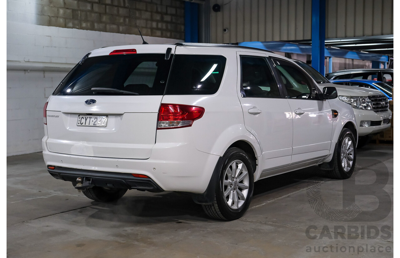 11/2014 Ford Territory TX SZ MK2 4D Wagon White 4.0L