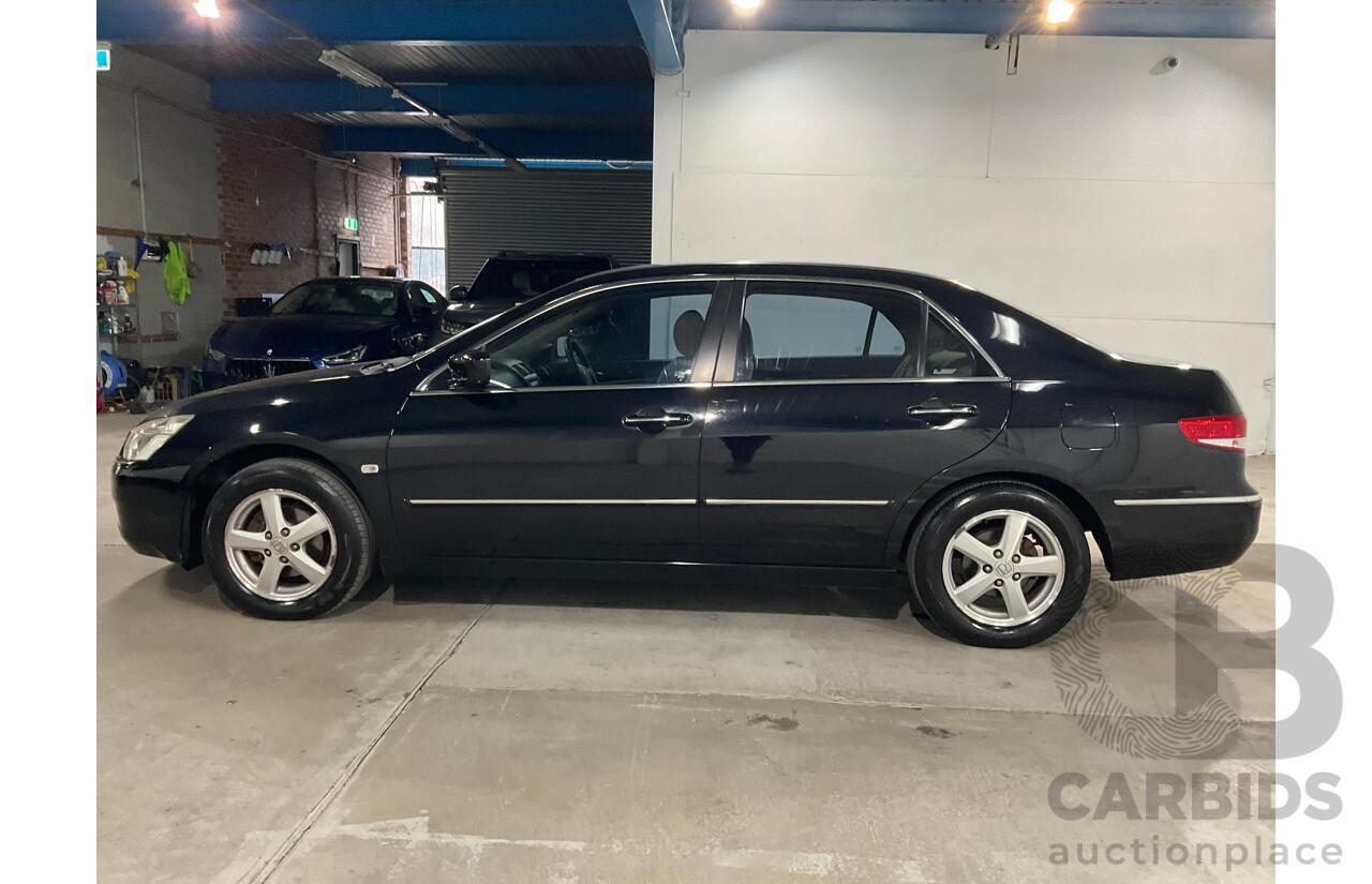 12/2005 Honda Accord VTi 40 4d Sedan Black 2.4L