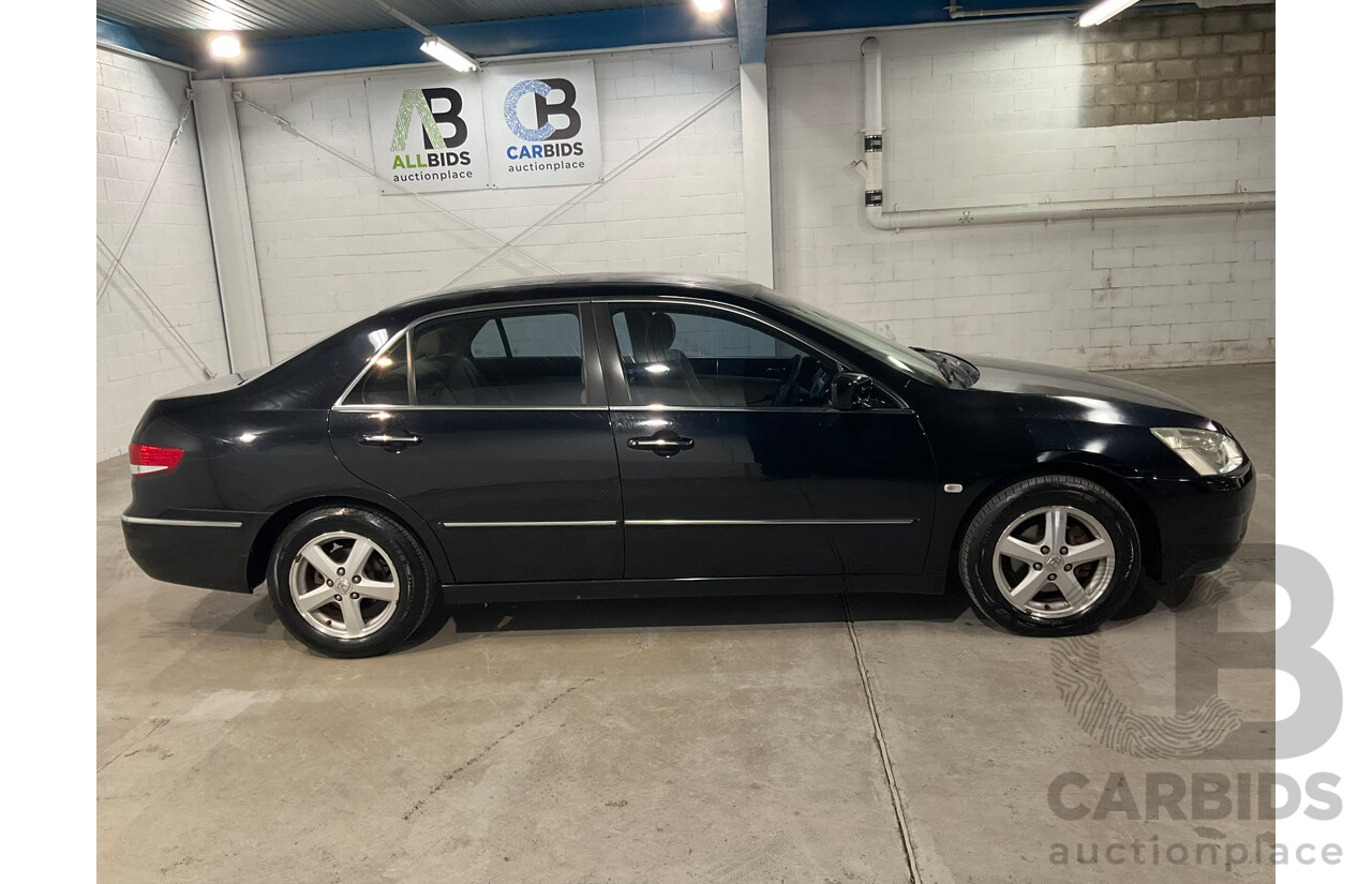 12/2005 Honda Accord VTi 40 4d Sedan Black 2.4L