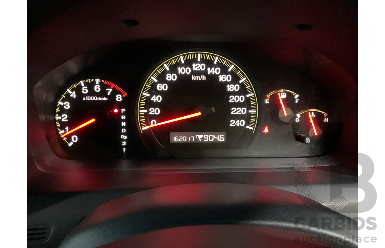 12/2005 Honda Accord VTi 40 4d Sedan Black 2.4L