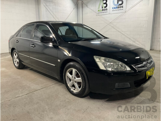 12/2005 Honda Accord VTi 40 4d Sedan Black 2.4L