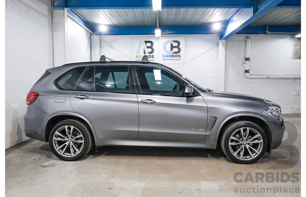 08/2017 BMW X5 sDrive25d F15 MY16 4D Wagon Space Grey Metallic Turbo Diesel 2.0L