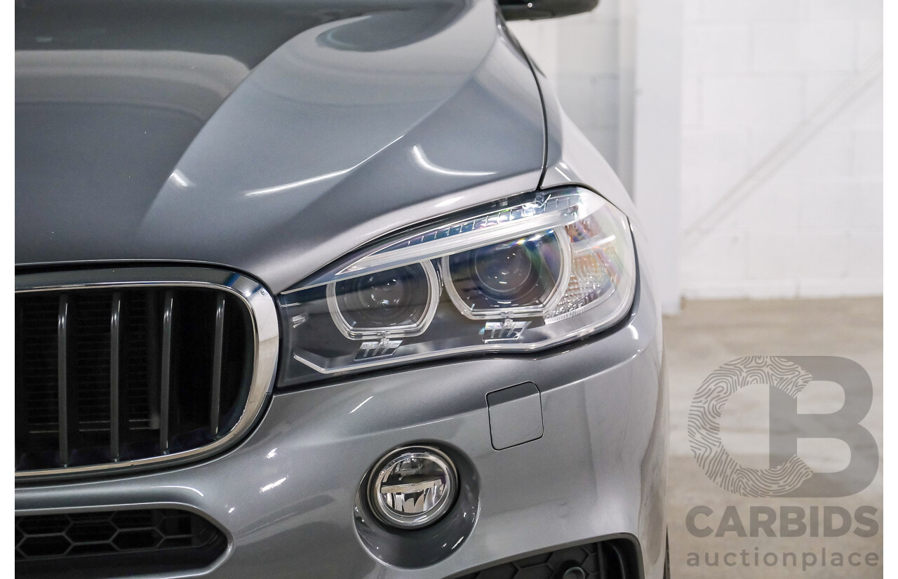 08/2017 BMW X5 sDrive25d F15 MY16 4D Wagon Space Grey Metallic Turbo Diesel 2.0L