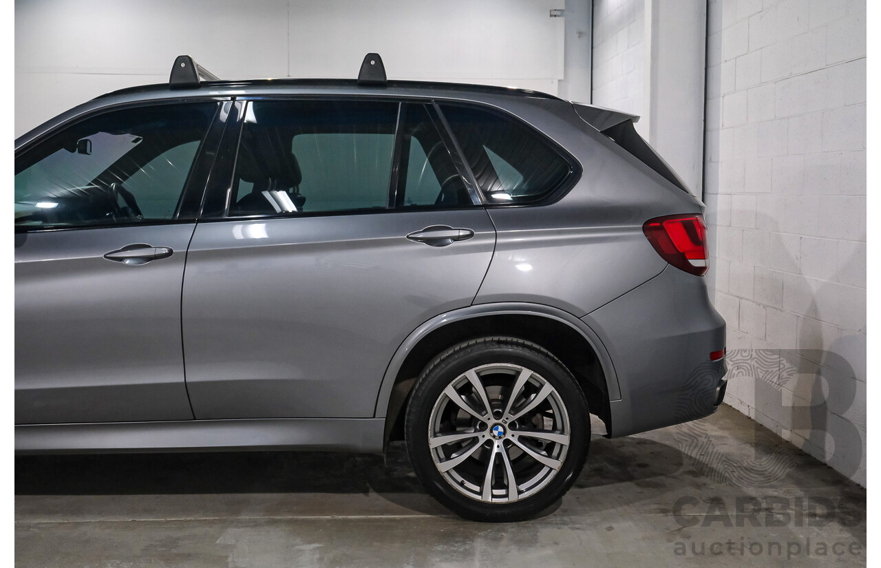 08/2017 BMW X5 sDrive25d F15 MY16 4D Wagon Space Grey Metallic Turbo Diesel 2.0L