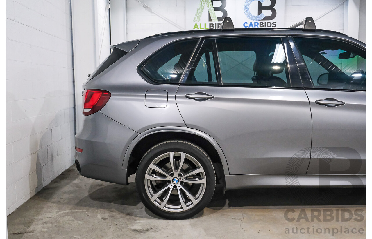 08/2017 BMW X5 sDrive25d F15 MY16 4D Wagon Space Grey Metallic Turbo Diesel 2.0L