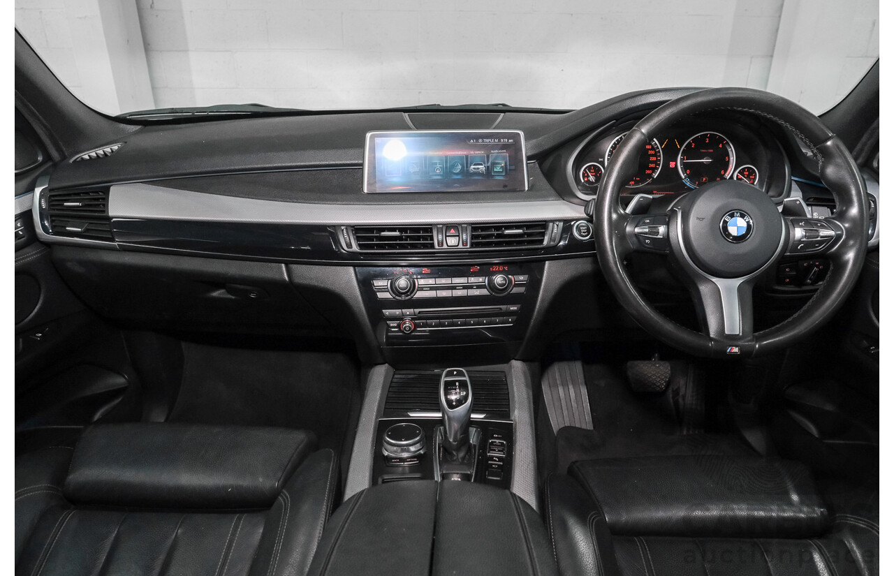 08/2017 BMW X5 sDrive25d F15 MY16 4D Wagon Space Grey Metallic Turbo Diesel 2.0L