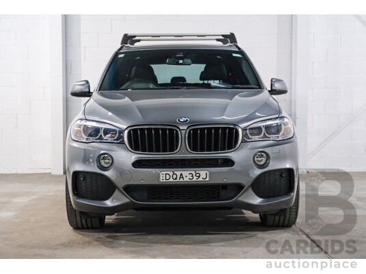 08/2017 BMW X5 sDrive25d F15 MY16 4D Wagon Space Grey Metallic Turbo Diesel 2.0L