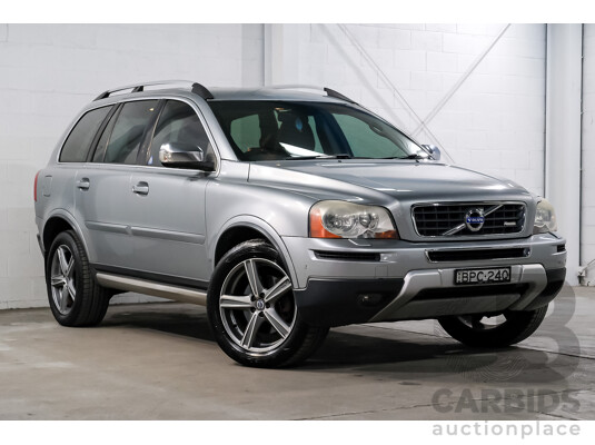 05/2010 Volvo XC90 3.2 R-Design AWD MY10 4d Wagon Electric Silver Metallic 3.2L - 7 Seater