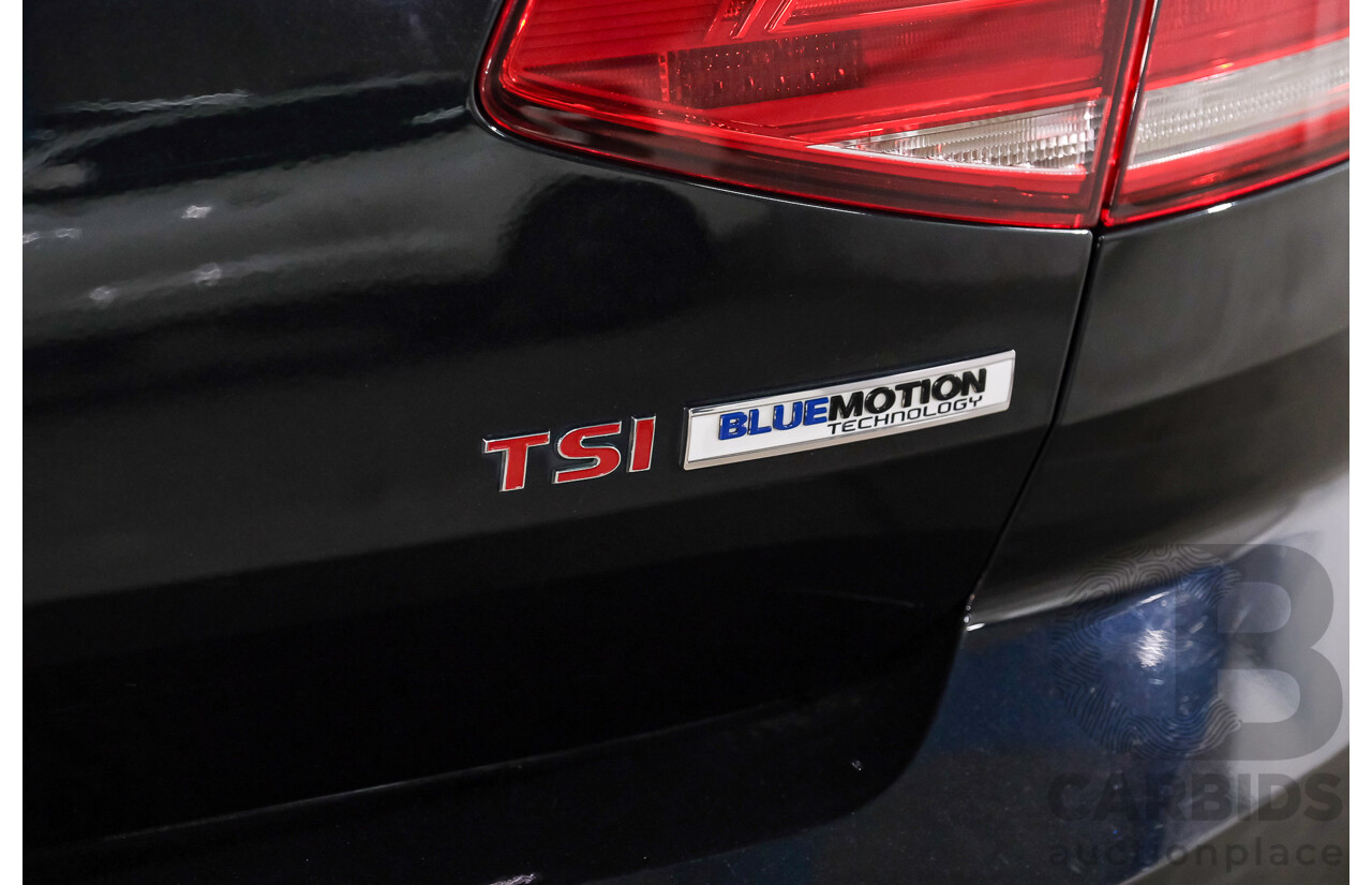 01/2016 Volkswagen Passat 132 TSI Comfortline 3C MY16 4D Sedan Deep Black Turbo 1.8L