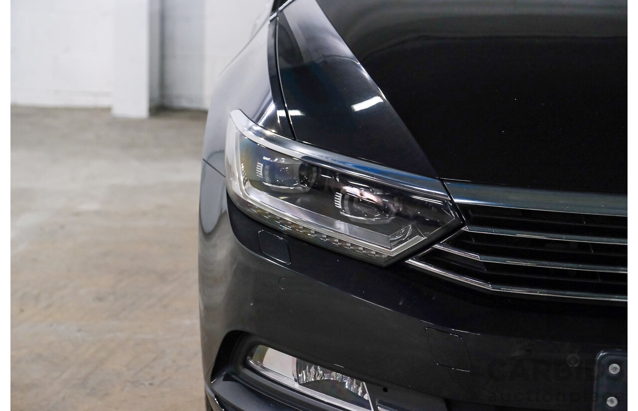 01/2016 Volkswagen Passat 132 TSI Comfortline 3C MY16 4D Sedan Deep Black Turbo 1.8L