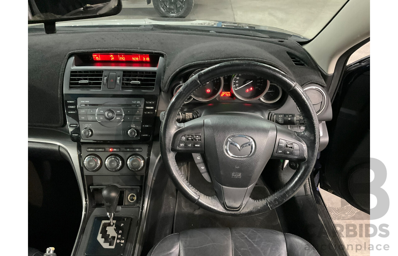01/2012 Mazda 6 Touring GH MY11 4d Wagon Blue 2.5L